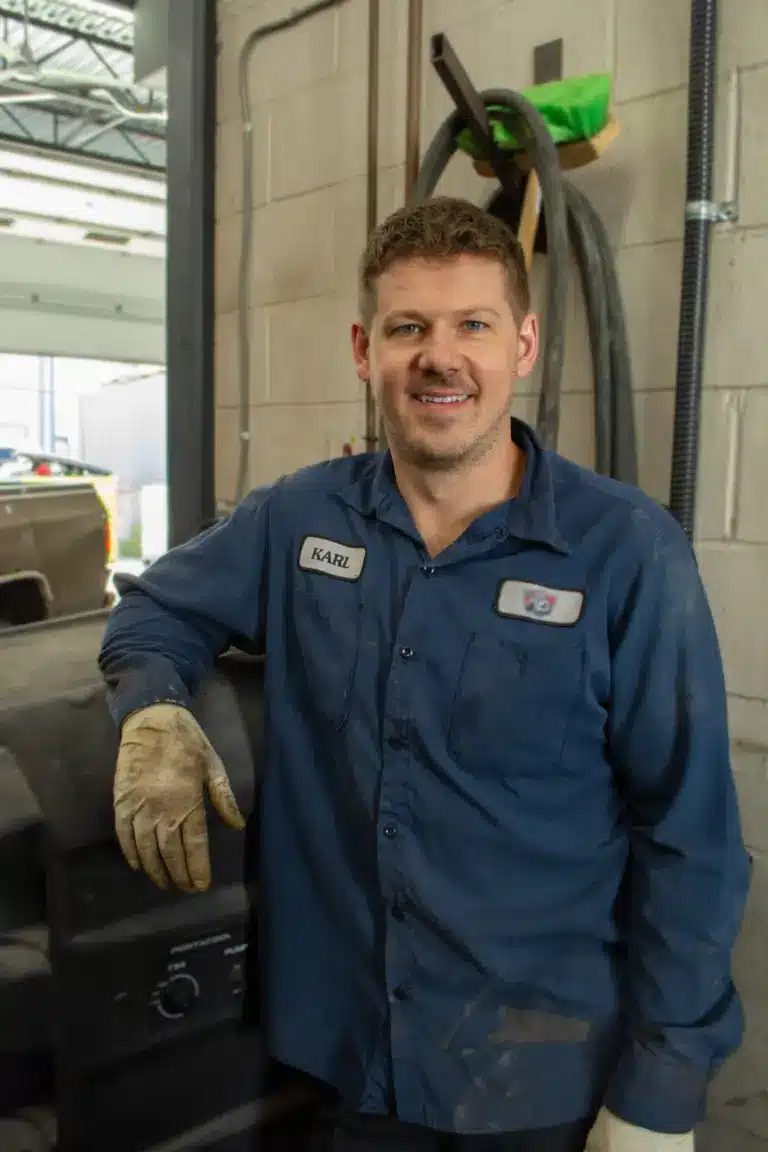 Portrait of Karl - Owner of Bear's Repair